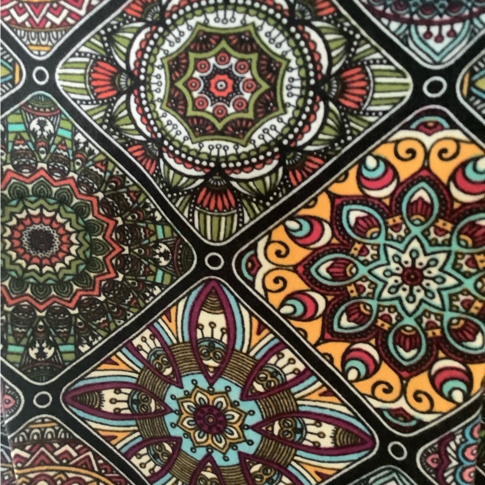 Colorful Patterned Leggings Set - Picture 2 of 5